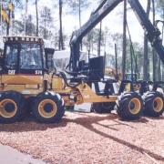 Caterpillar 574 8x8 forwarder
