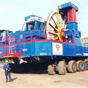 Heavy multi-wheeled vehicle