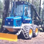 Rottne 8x8 forwarder