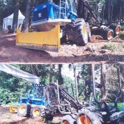 Rottne 8x8 Forwarder 3