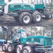 Sylvatec 8x8 harvester