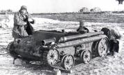 Victor Bouffort first-prototype-tracked-vehicle, 1952-53